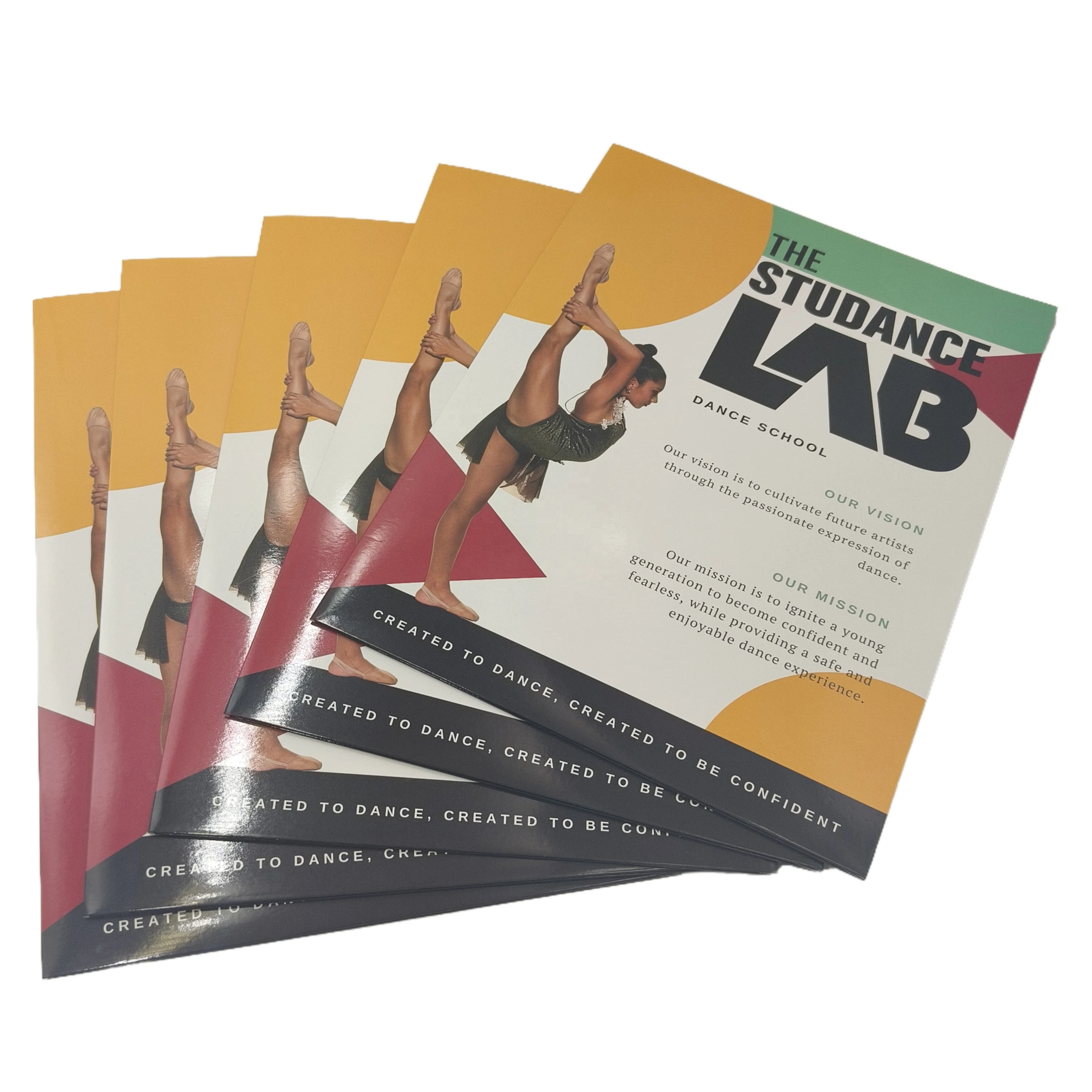 Customized printing A4 A5 paper folders wholesale presentation folder with business card slot