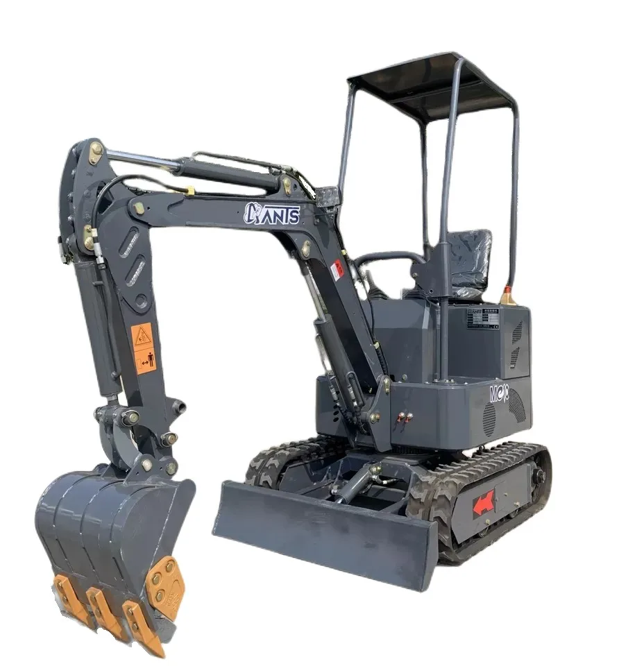 1 ton electric lithium battery small excavator mini electric excavator With free bucket hot sale