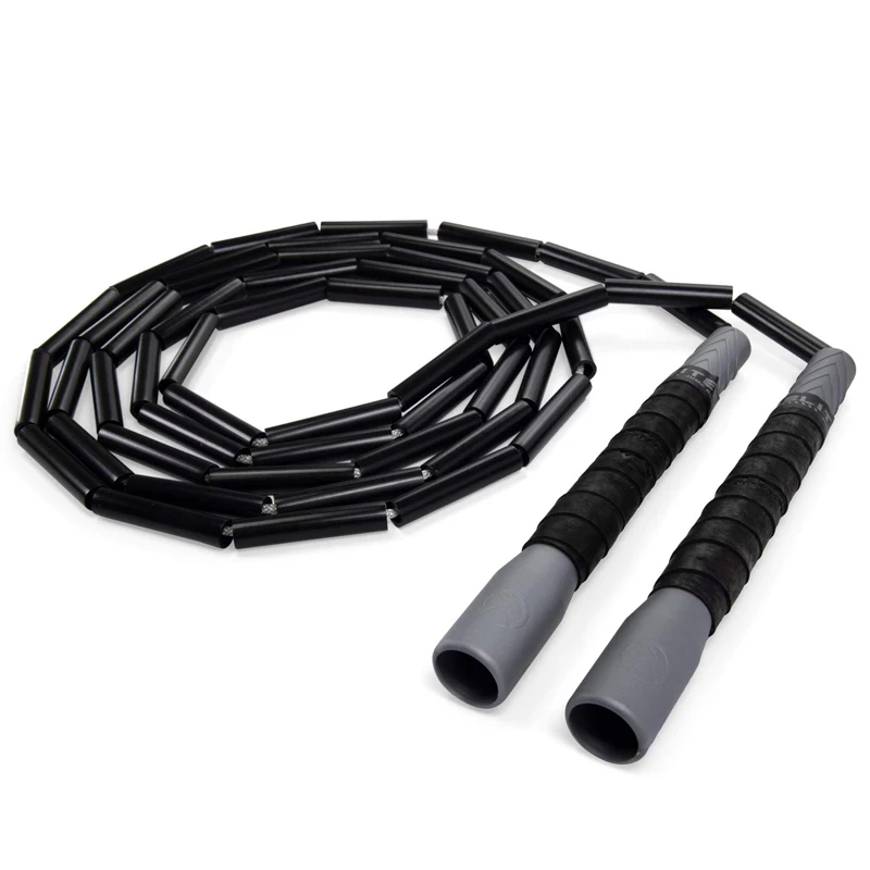 2023 new Wholesale Custom Cheap Plastic Jump Skipping Ropes Workout Shatterproof Adults segmented PVC Soft beaded Jump Rope