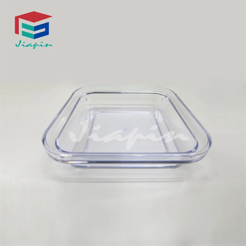 Квадратная Крышка для чаши, прозрачная многоразовая Крышка для пищи, десерта, масла, 13 см, Маленькая прозрачная пластиковая квадратная крышка