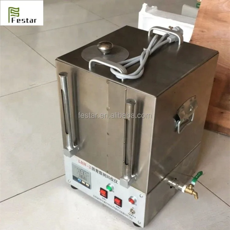 Bitumen Extraction Solvent Trichloroethylene Recycler Recycle machine