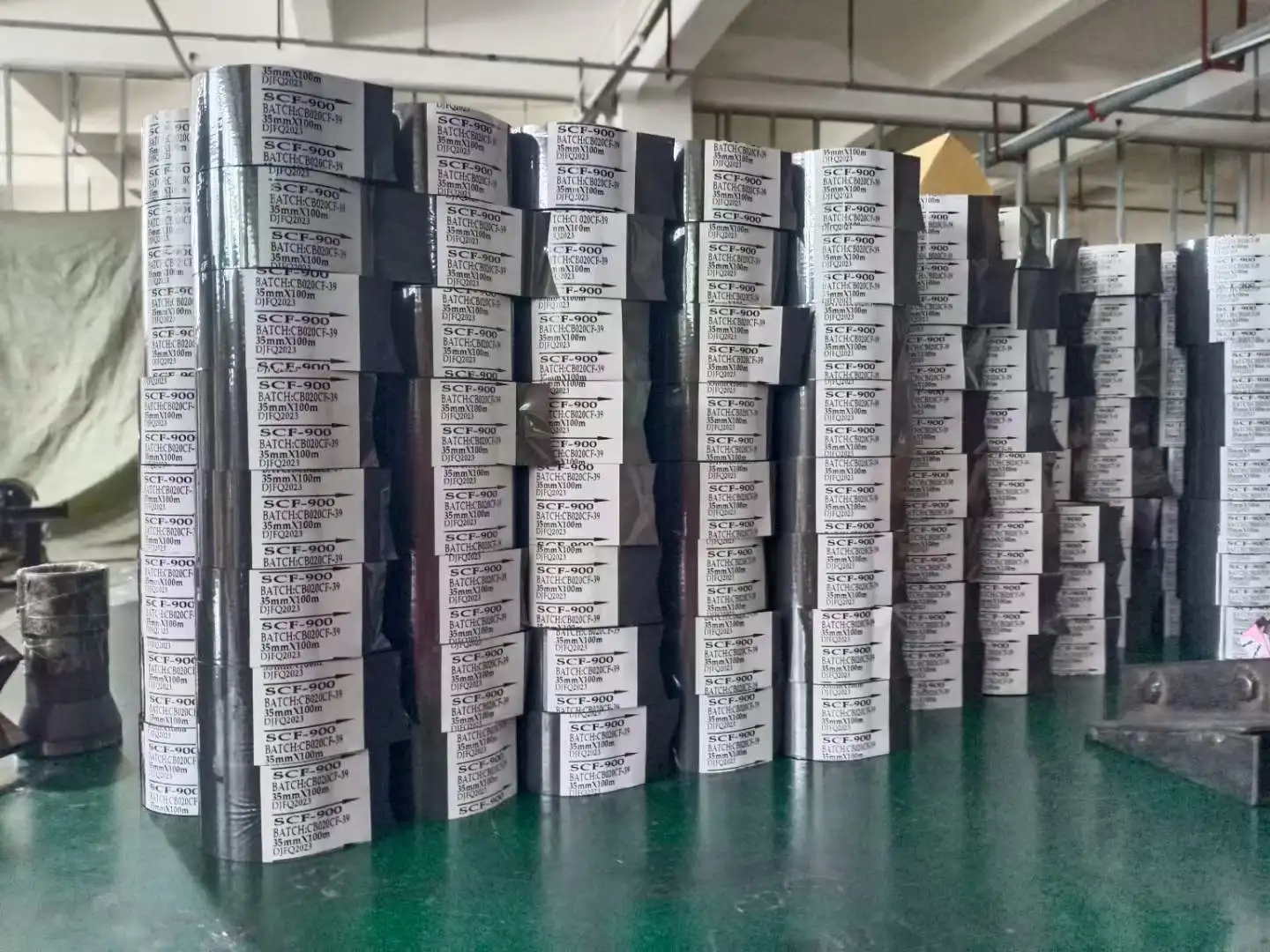 Black  LC1*   30mm*120m hot stamping foil ribbon to print date batch lot number on plastic bag hot foil