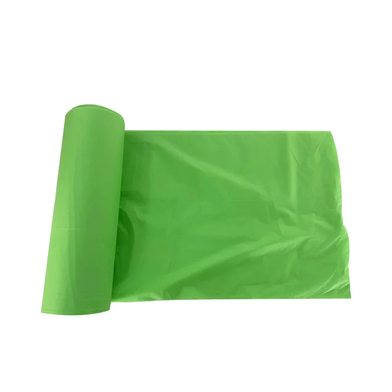 Custom Biodegradable PLA Plastic 3mil Small Trash Bags 13 33 Gallons Packaging Can Liner Rolls