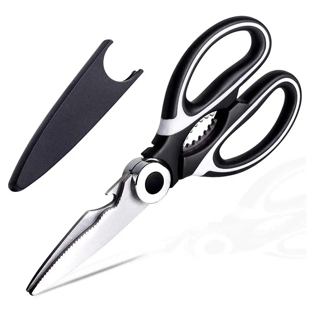 Professional Heavy Duty Kitchen Shears Sharp Stainless Steel Multi-function Kitchen Scissors