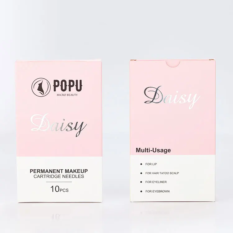  POPU 0 20 мм/0 25 мм длинные конусные плоские иглы для татуировок