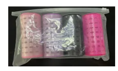 Salon professional accessories nylon material hair roller curling rods jumbo roller sets plastic curlers
