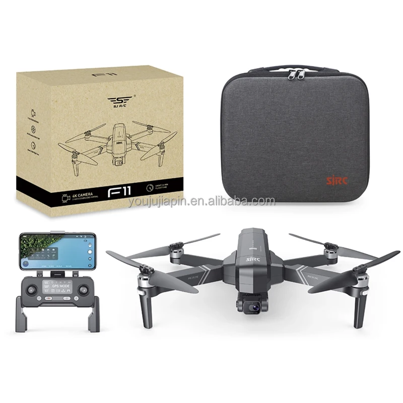 SJRC F11 4K PRO HD камера карданный бесщеточный Дрон для аэрофотосъемки WIFI FPV GPS складной Радиоуправляемый квадрокоптер Follow