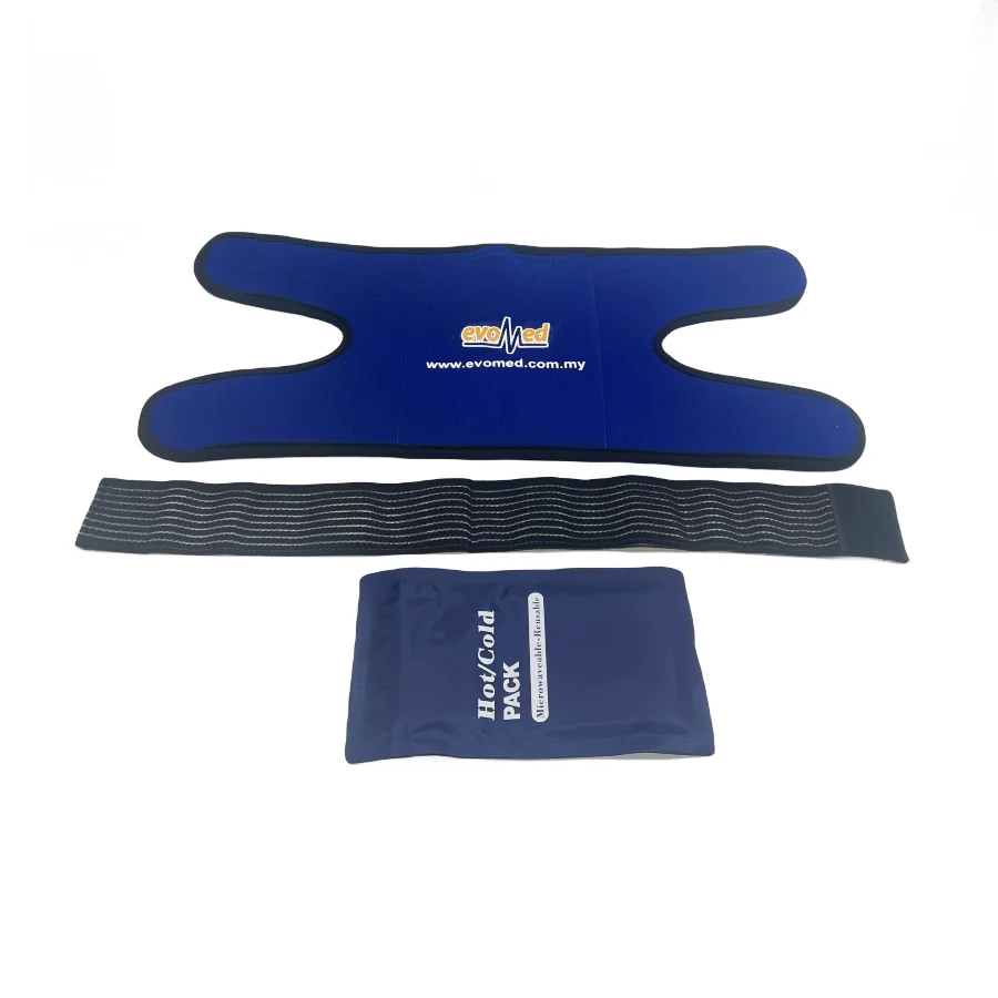 Shanghai xiyi Adjustable Gel Knee Ice Pack Wrap Knee Heating Pad Hot Cold Compress Brace for Injuries Knee Pain Relief