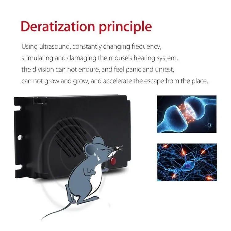 Electronic Ultrasonic Rodent Mice Repeller Frequency Driver Car Repeller Anti Mice Rat Shockproof Controller