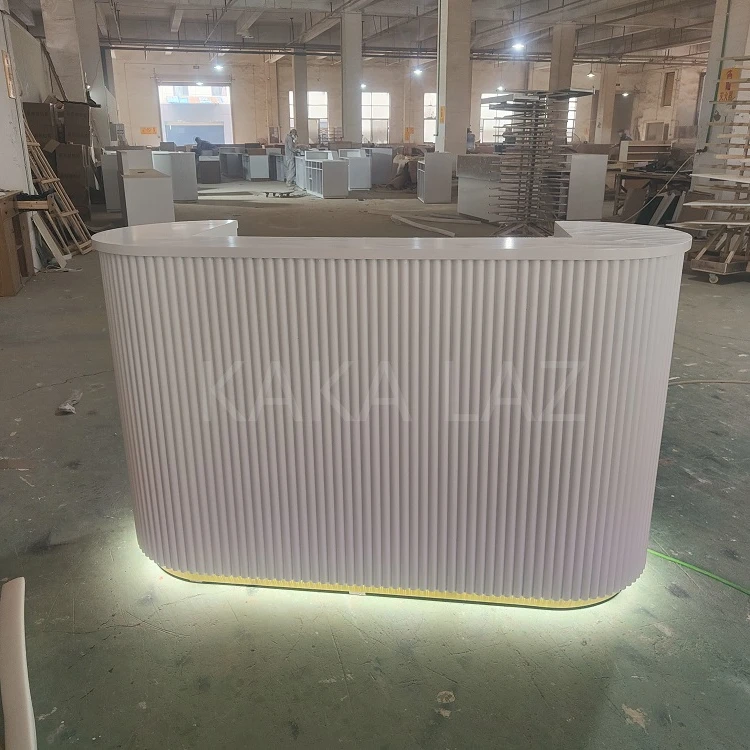 Beauty salon reception desk Beauty salon reception desk Salon nail shop hot sales front desk