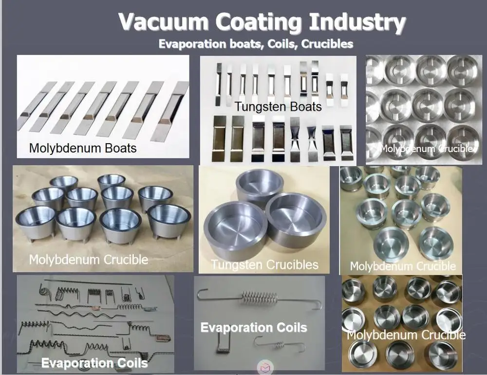 Молибденовый тигель Mo1, молибденовая чашка для рисования