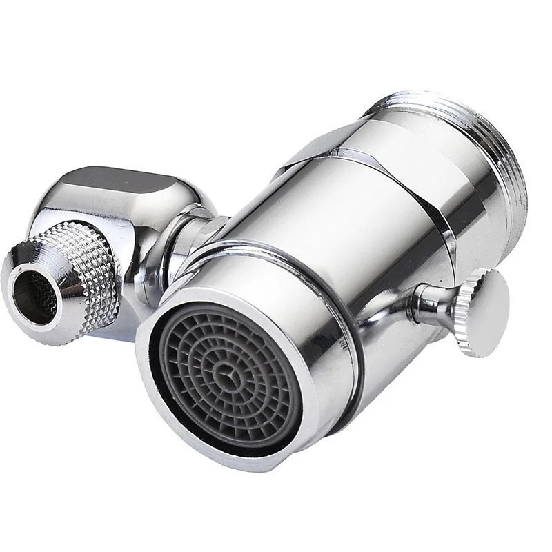 Faucet Aerator Solid Brass Face Washing 720-degree Swivel Eye Wash Station Faucet Mounted Splash Filter Aerators Sink Attachment