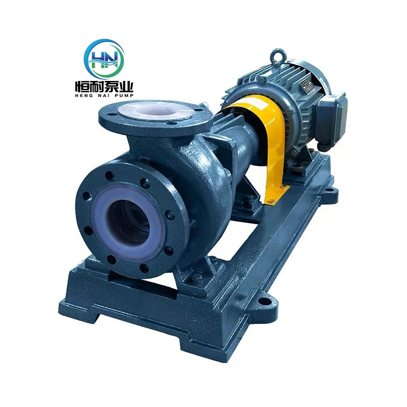 Spent Acid Resistant Electric Horizontal PVDF Lined Centrifugal Pump