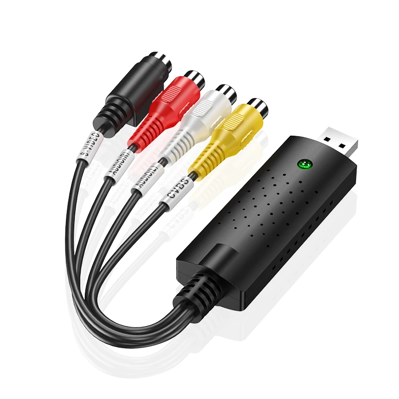 Hot Selling Acquisition card Way USB2.0 DV/TV/VHS Video AV USB DVD Video Capture Card