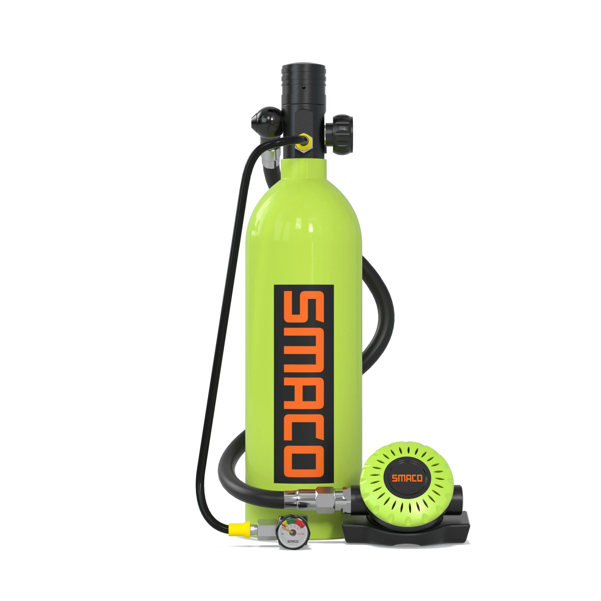 SMACO scuba diving equipment scuba gear spare air tank swimming snorkel with aviation aluminum material
