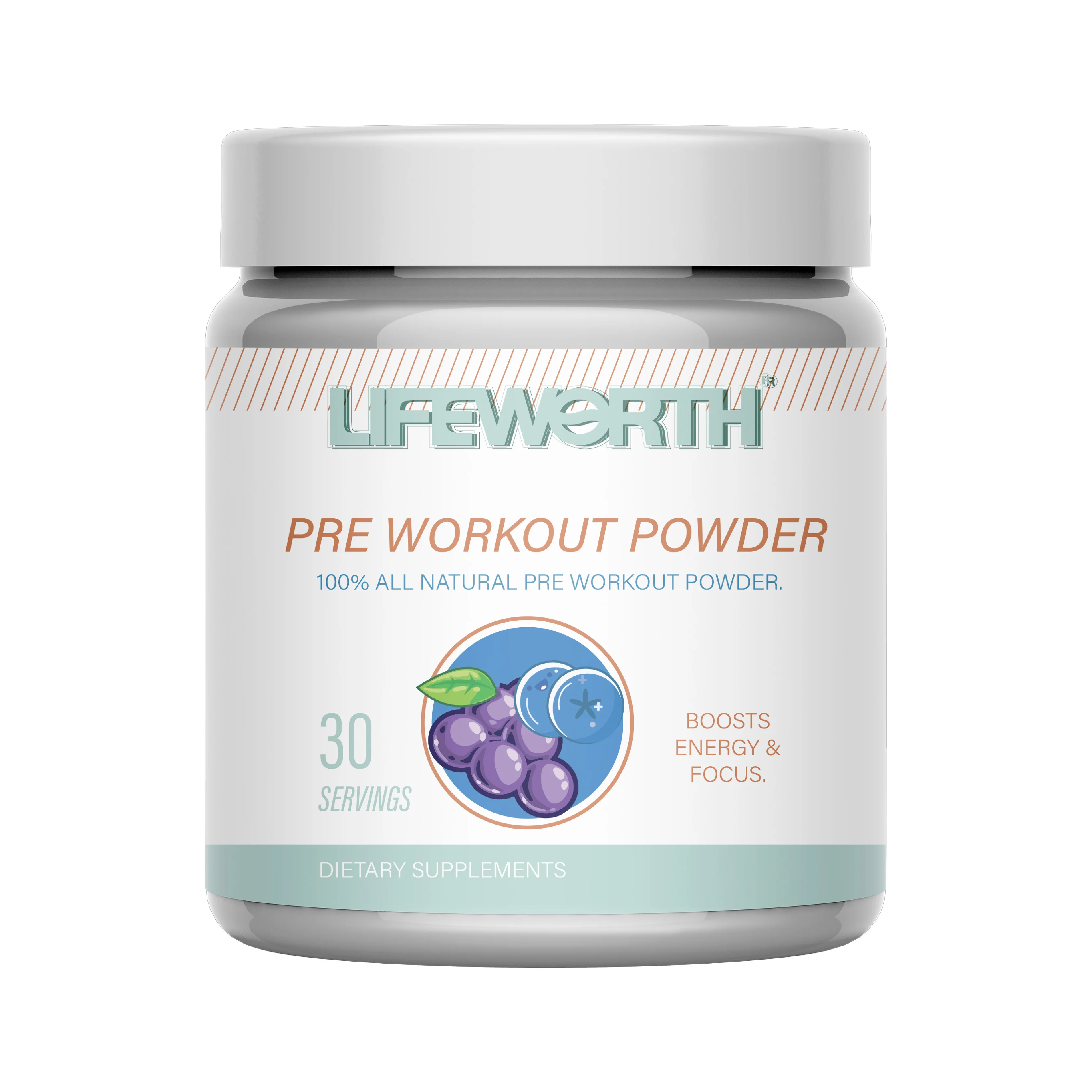 LIFEWORTH hot sales lower Price Bulk Bodybuilding Supplement proseries energy booster Preworkout Powder pre workout