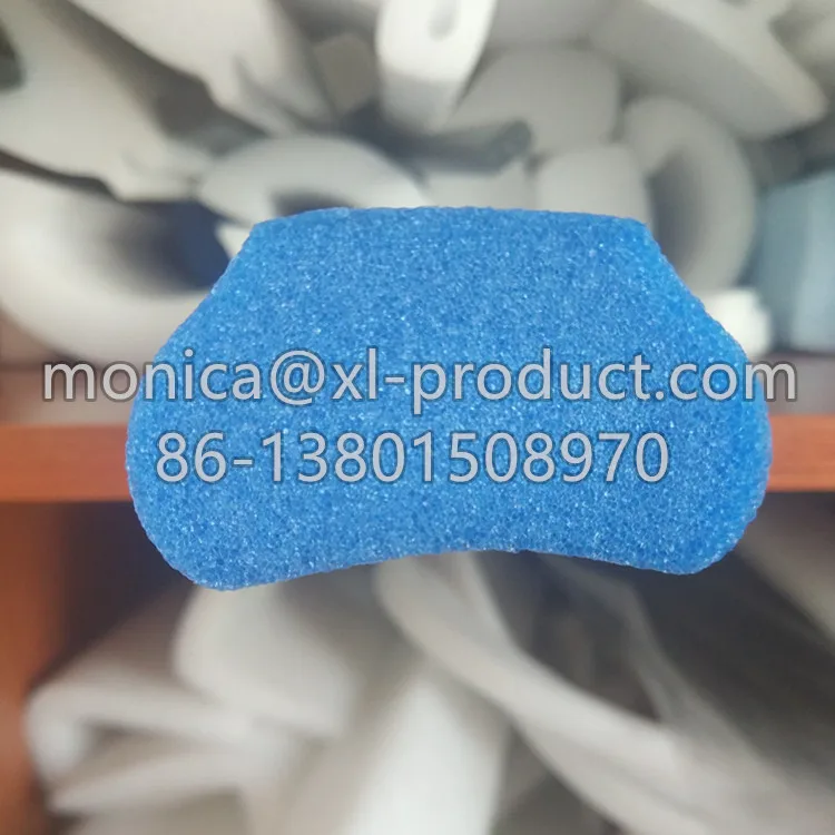 PE Foam Profile AIR Cushion CAR Door Edge Guard Guards Bumper Protector BLUE