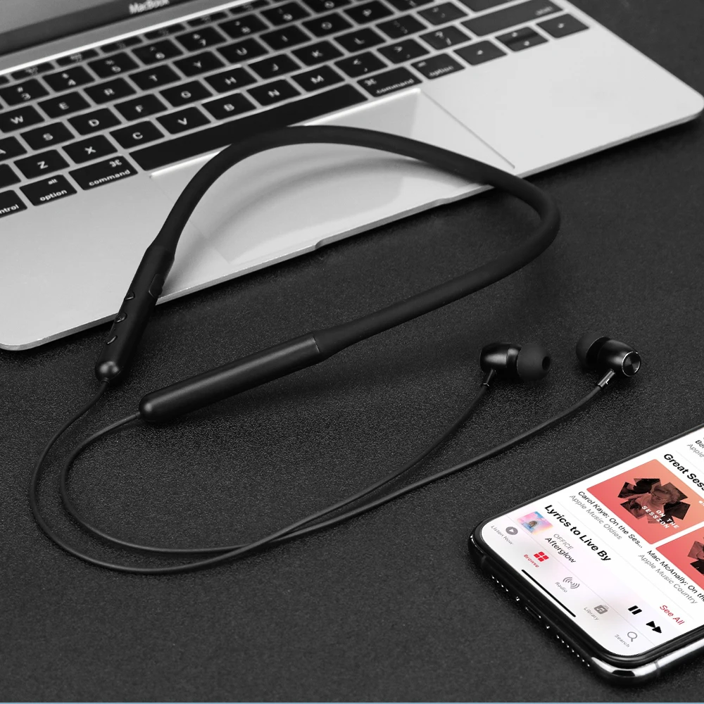 Новинка магнитные стереонаушники Bluetooth наушники Inalambricos спортивные с шейным ободом беспроводные для спортзала