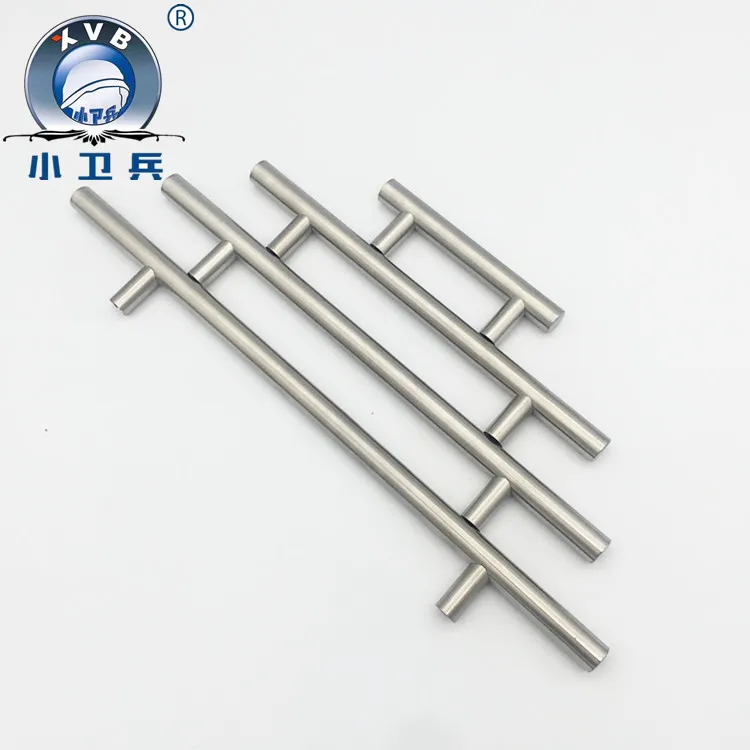 Modern furniture wardrobe cabinet T-shaped stainless steel handles