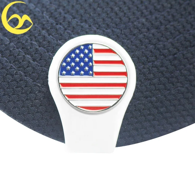 Magnetic Silicone Golf Hat Clip Rubber Hat Clips