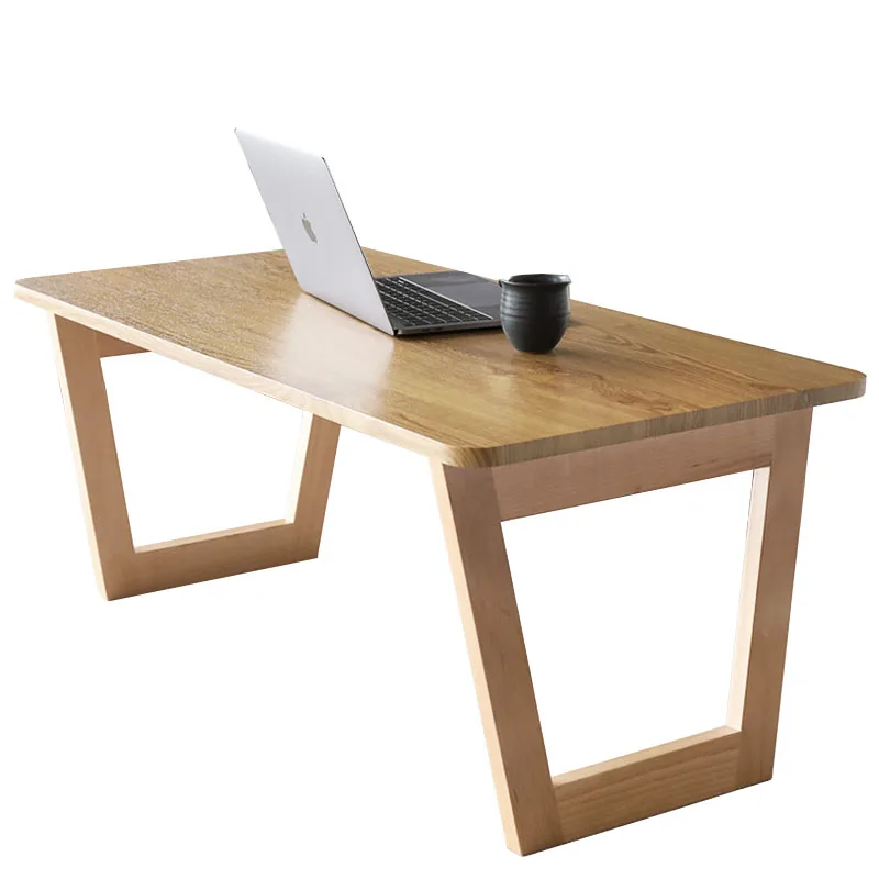 Japanese Modern Minimalist Style traditional bedroom Tatami small wood coffee table