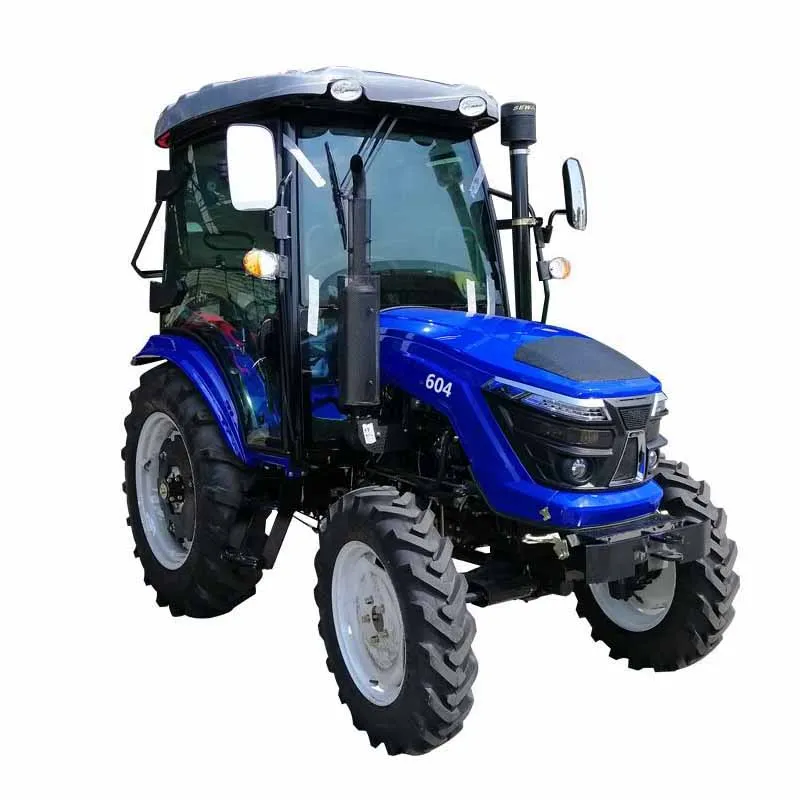 New compact garden small agriculture equipment 60 hp 4wd tractor farm machinery mini wheel tractor