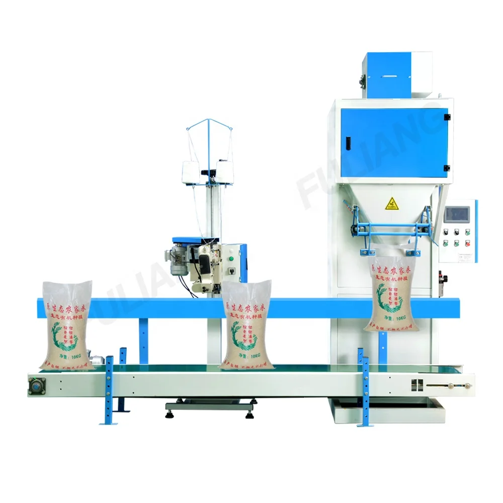 15kg 50kg Sawdust Pellets Bagging Machine Multifunctional Packaging Machine with Sewing Machine