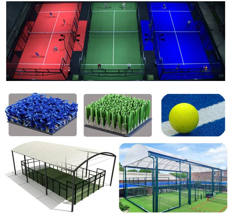 New regulation Sports Court Equipment paddle tennis courts mesh protection paddle heavy duty tennis court