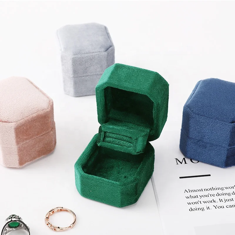 High Quality Custom Jewelry Box Wholesale Cheap Price for Wedding Gift or Birthday Gift Ring Box Cheap Price