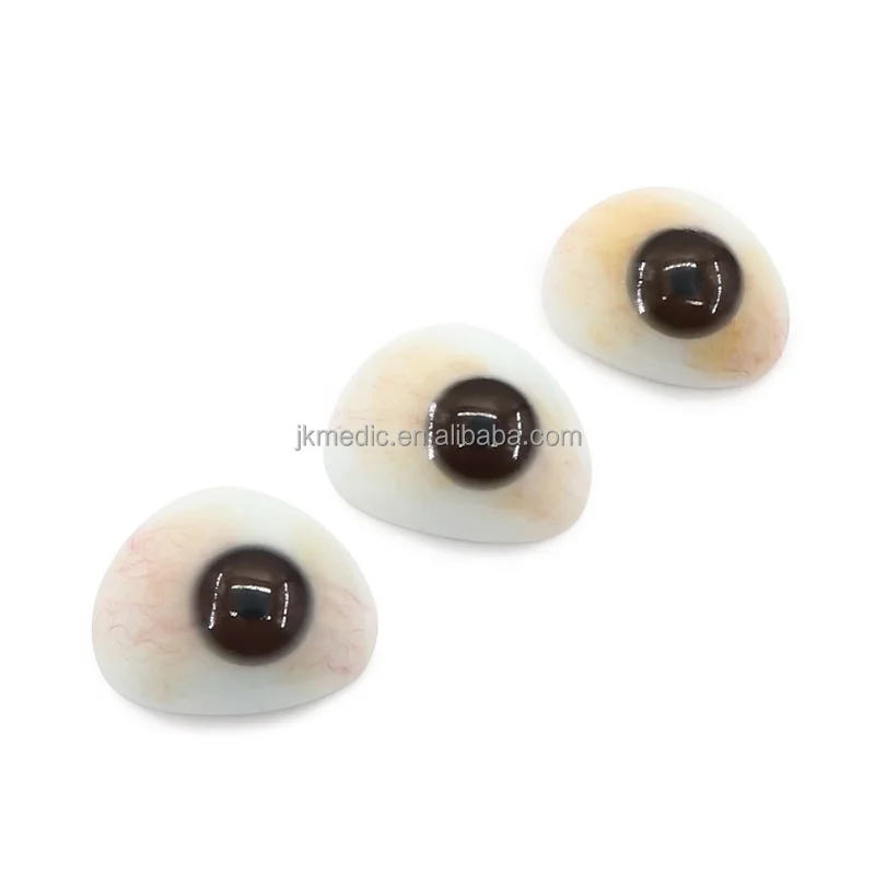Ophthalmology consumables On Artificial eye shell artificial eyes iris eyeball, Color Natural Realistic Prosthetic Eye