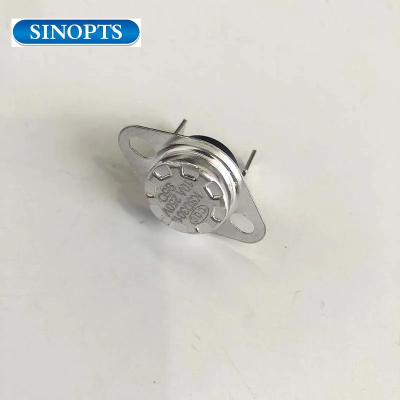 Ksd301 16a 250v Bimetal Thermal Switch Steam Iron Heating Element Thermostat for Water Heater Electric Heat Kettle
