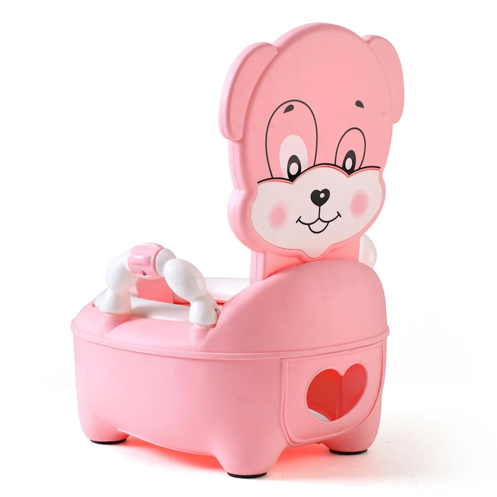 Детский горшок для коров и собак, детский портативный горшок для мальчиков, дорожный горшок для тренировок, складное детское сиденье для унитаза