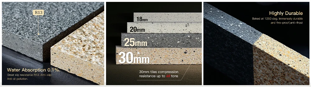 advantage of full body porcelain floor tile