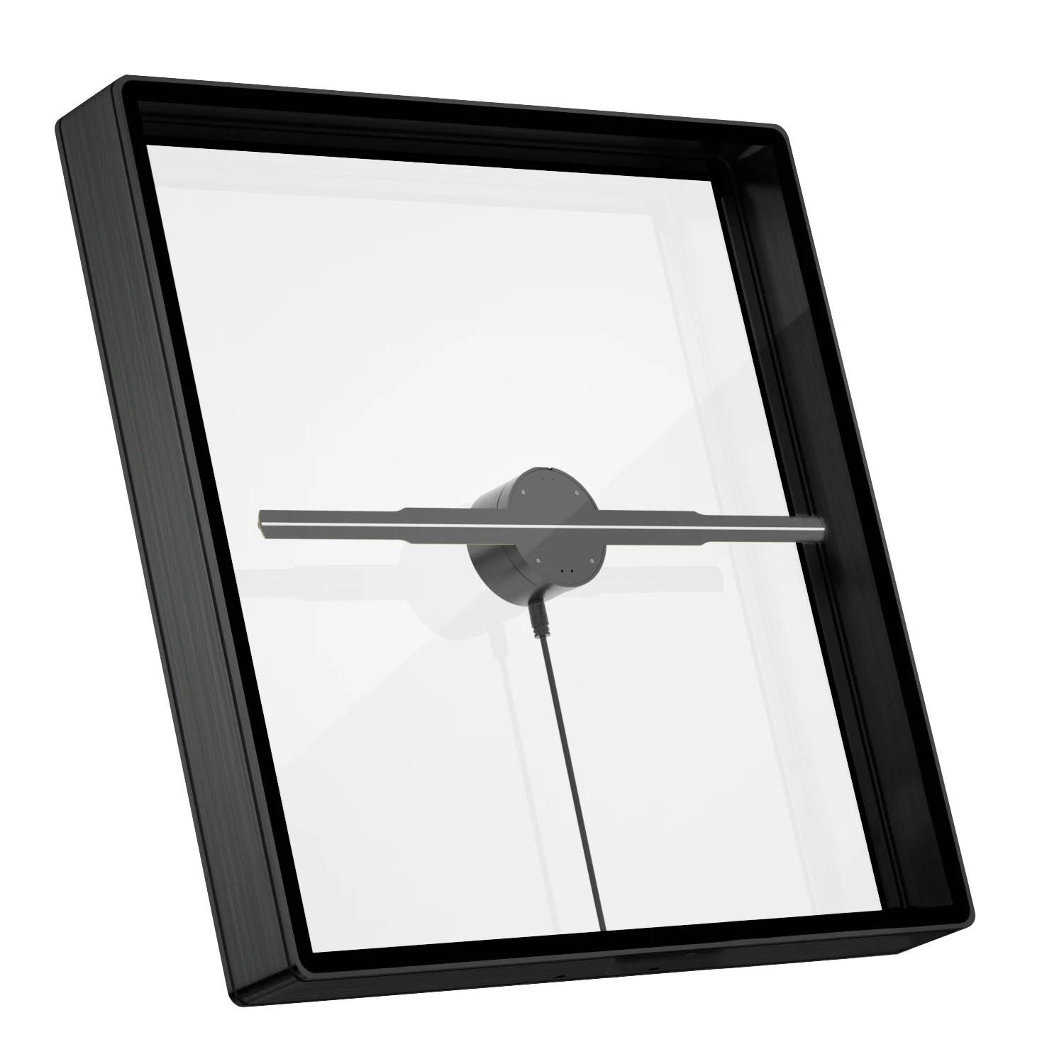 All-in-one real-time transmission no delay 50cm 3D stereo imaging holographic instrument new projection technology fan screen