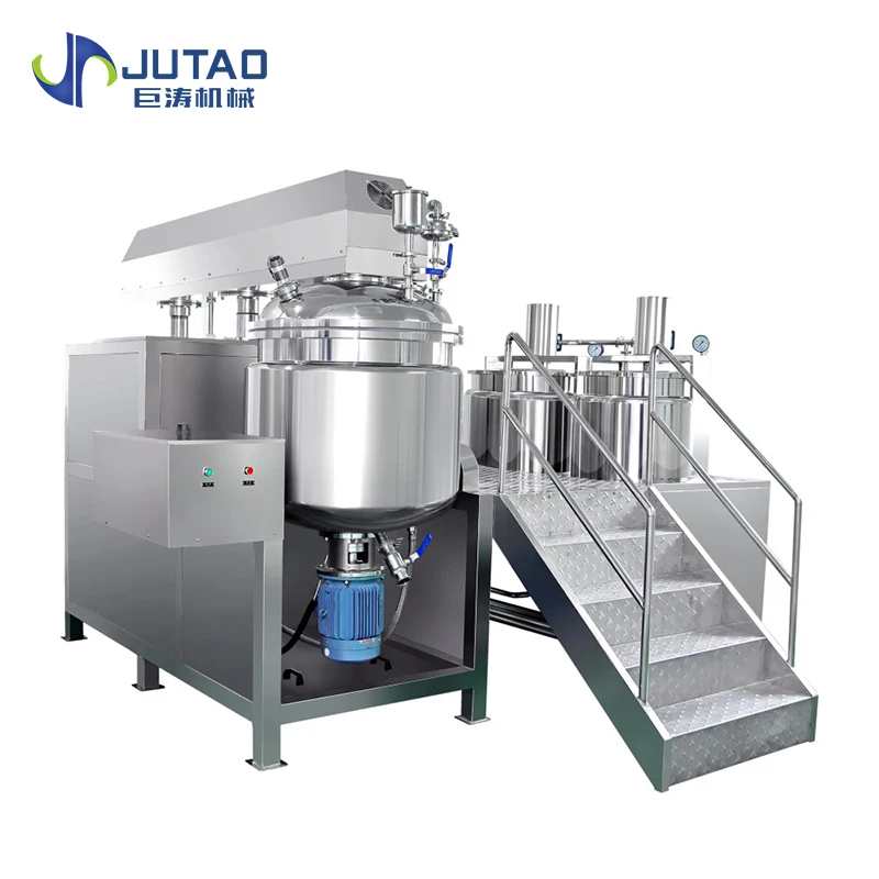 Vacuum Mixer Vacuum Homogenizing Emulsifying Machine ketchup tomato sauce mayonnaise Making Machine