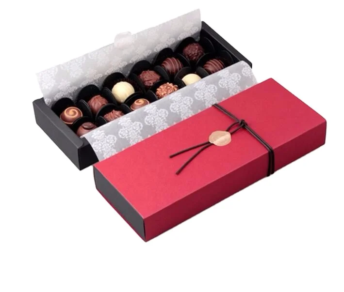 Ebur Wholesale Custom Logo High End Chocolate Gift Packaging Boxes with Insert