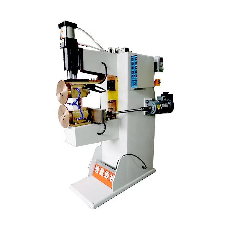 FN-160KVA CNC Resistance Seam Welder Welding Machine Equipment For Water Heater SS sheet