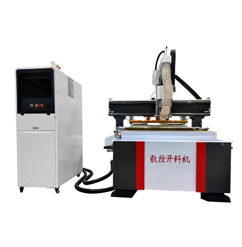 Ac Servo Motor 5kw Cnc Router Machine 5 Axis Wood Cnc Milling Machine Atc Wood Routers Saw Machines
