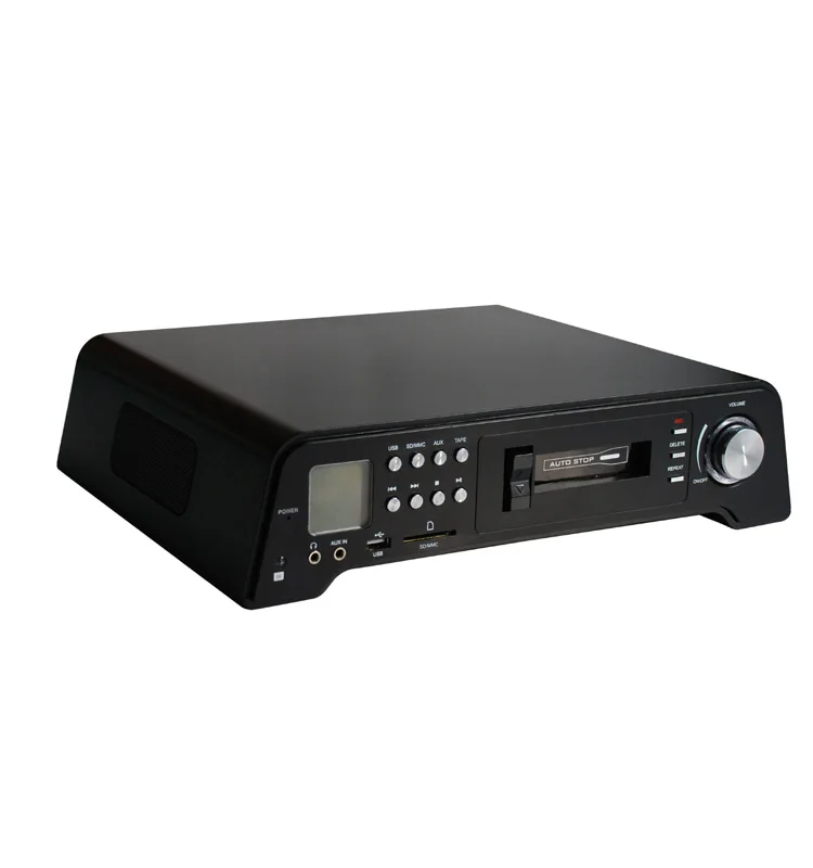 Fully Automatic Vinyl Record Player Turntable Speaker with Cassette MP3  Player