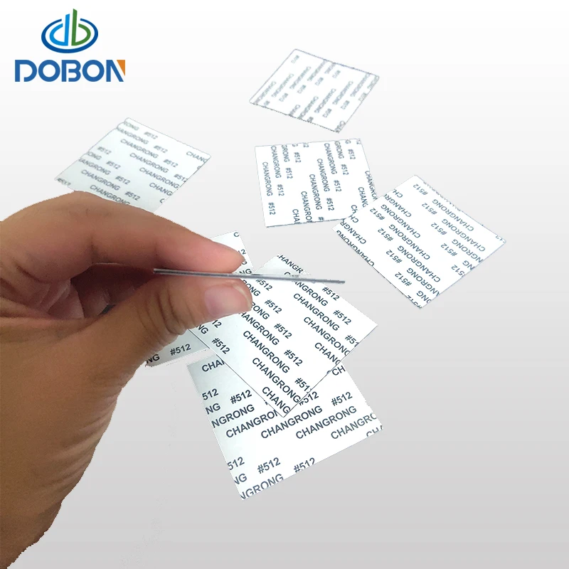 Die cutting 1-12W/mk Silicone heating sublimation thermal conductive Insulation adhesive double tape Pads for Gpu Cpu Heatsink