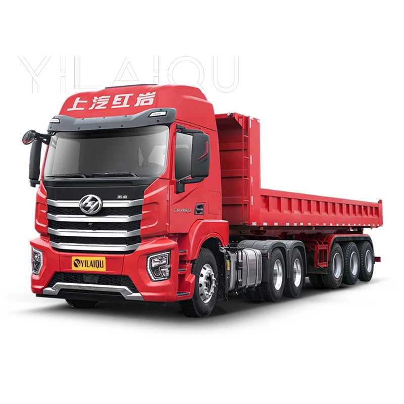 Китайский грузовик Saic Hongyan Genhoo H6 390hp композитный стандартная версия тяжелый самосвал 480hp 460hp