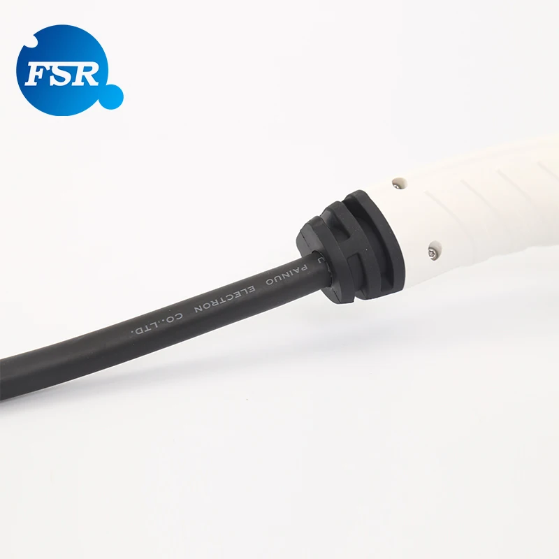 fisher 22kw wall mounted ev car charger home charging station type 2 plug