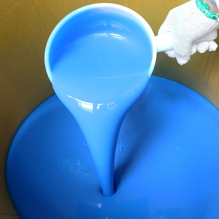 Make 3D mold ornaments using RTV2 liquid silicone rubber Milky White 25A Shore Hardness 100:2 with hardener