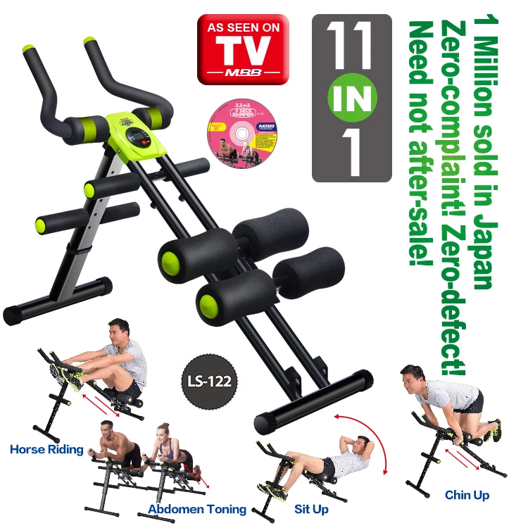 
Wholesaler Manufacturing Cheap 11-in 1 5 Secs Shaper Gym Equipment Ab Fitness 