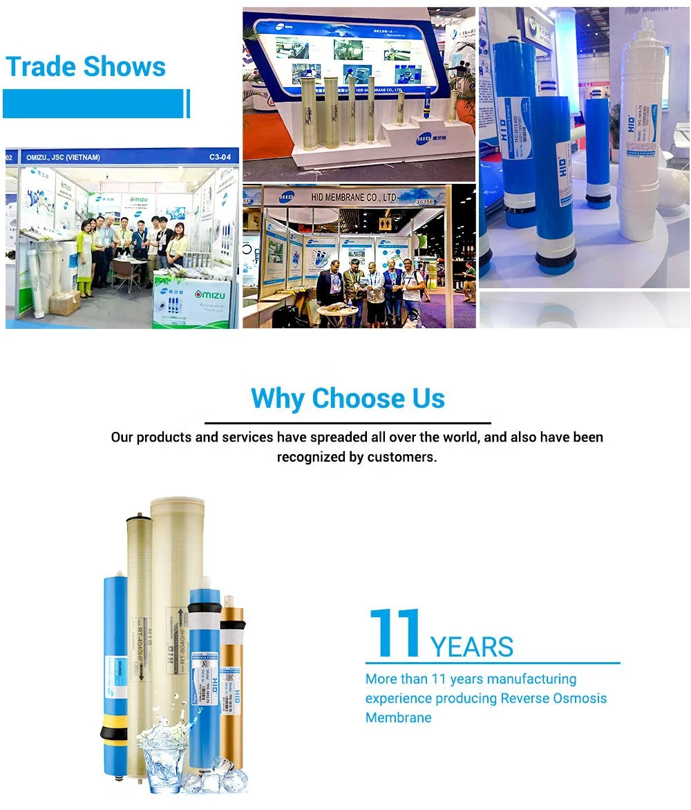 HID High Quality PP RO Membrane Housing