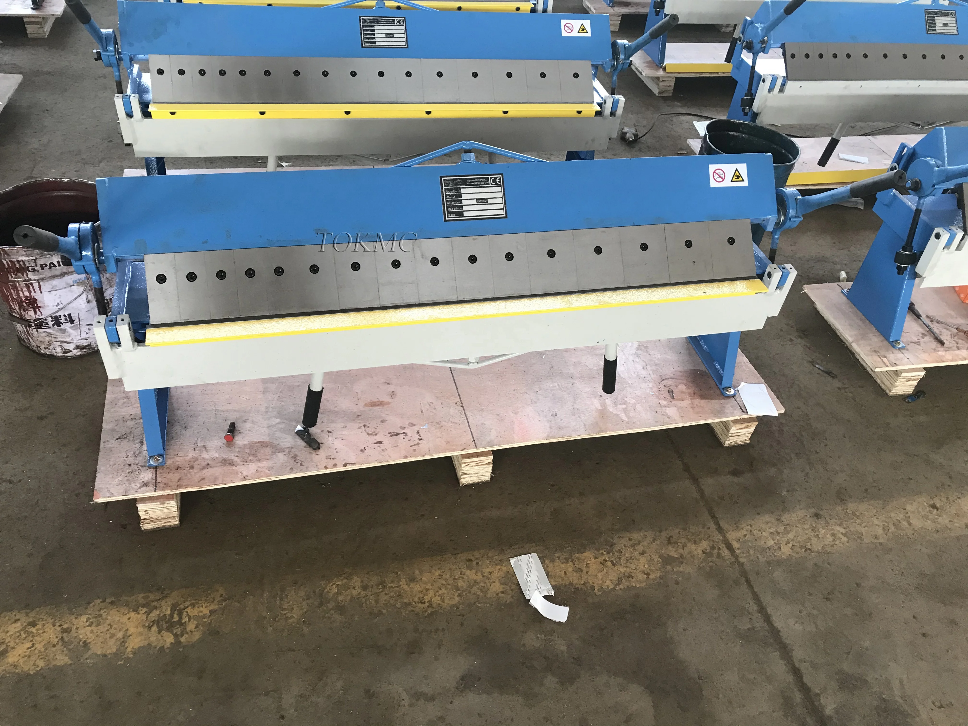 w1.5x1220 pan box brake hand brake machine