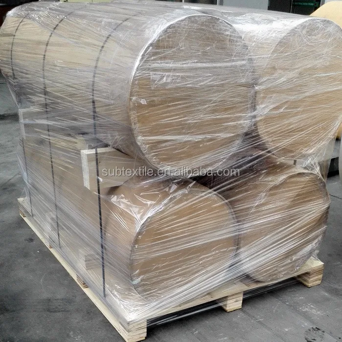 Free Sample 35 Gsm White Sublimation Paper Jumbo Roll Digital Printing Paper for Textile
