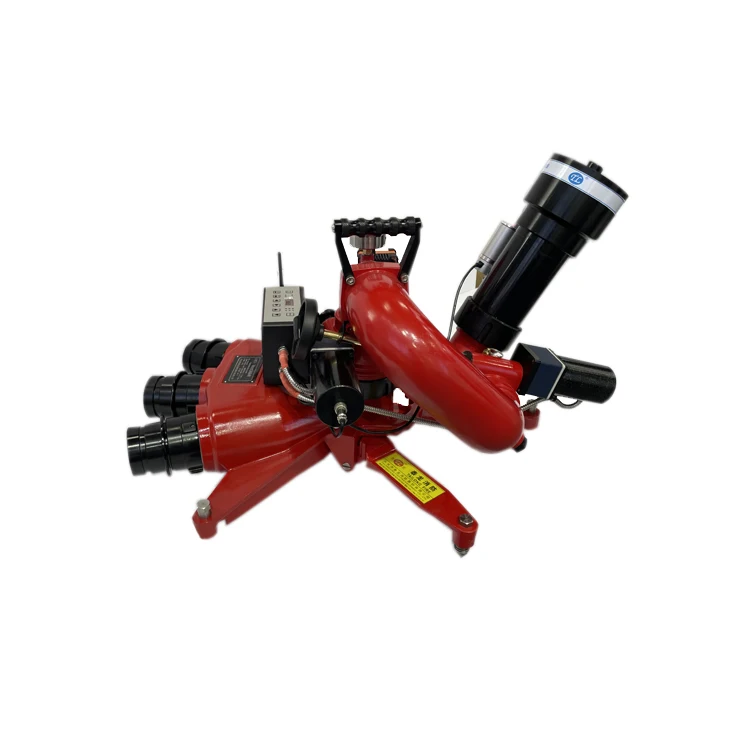 TL Large Flow Electric Remote Control Fire Cannon Fire Fighting Foam Water Monitor