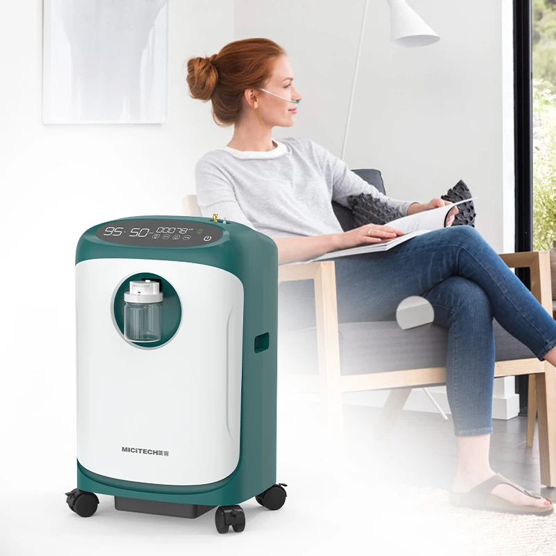MICiTECH healthcare oxygen therapy best portable oxigeno generator hyperbaric oxygen chamber use oxygene concentrator 5l