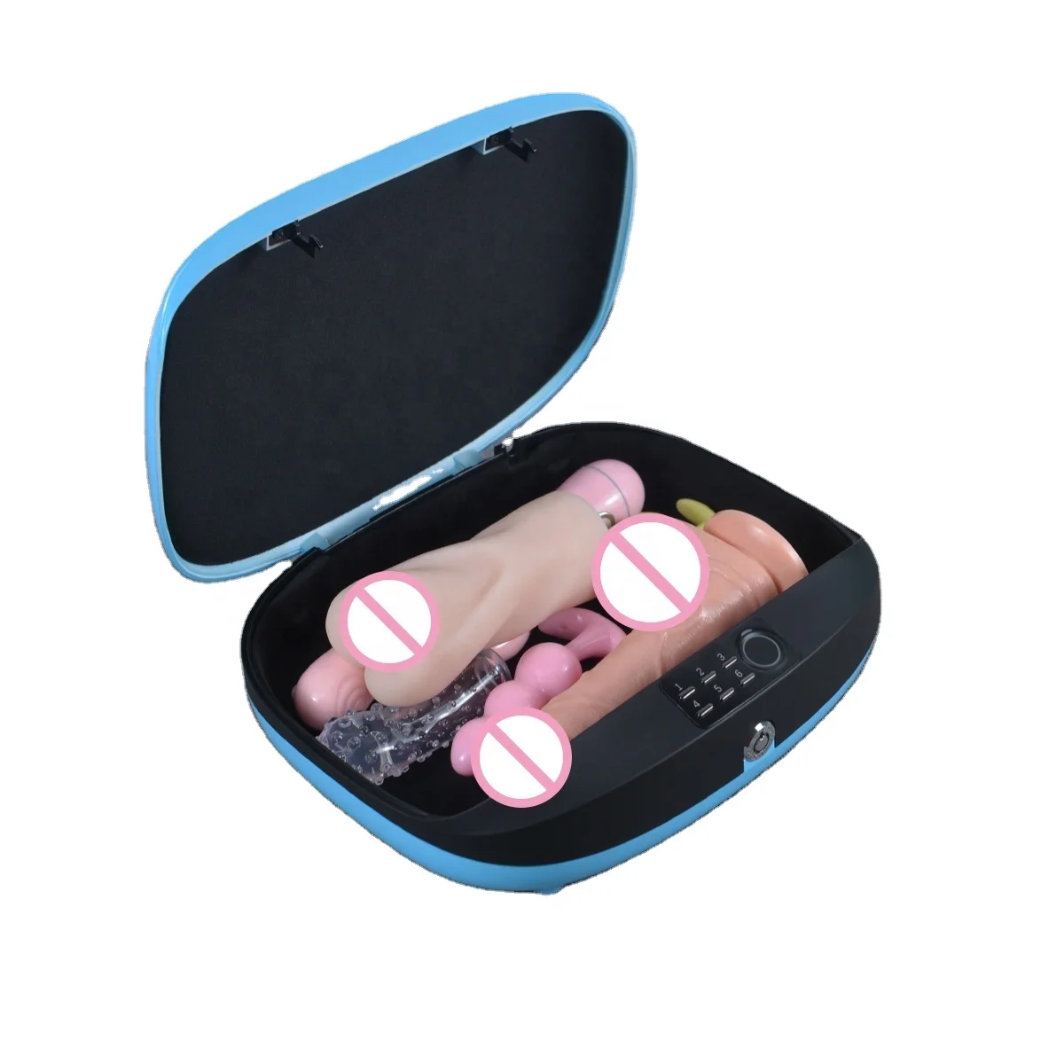 Adult Toys Storage Boxes Fingerprint Privacy Management Wholesale Sex Toy case Adult Products Essential Box for Men and Women